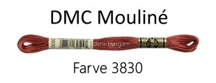 DMC Mouline Amagergarn farve 3830